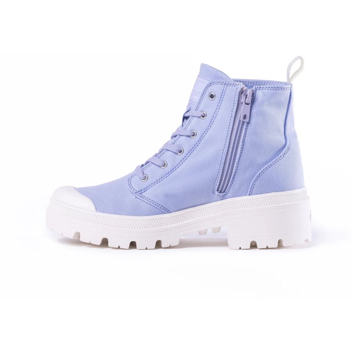 Dámské Boty Palladium Pallabase Twill Levandule | CZ IQN-10U
